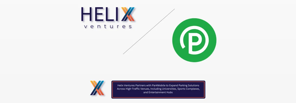 Helix Ventures and ParkMobile partnership lockup